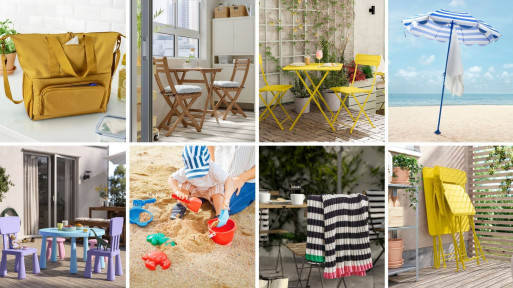 IKEA na lato 2025: co nowego warto upolować na balkon, na piknik i na plażę?