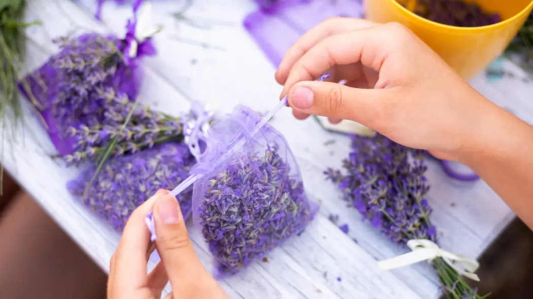 Woreczki zapachowe z lawendą – DIY