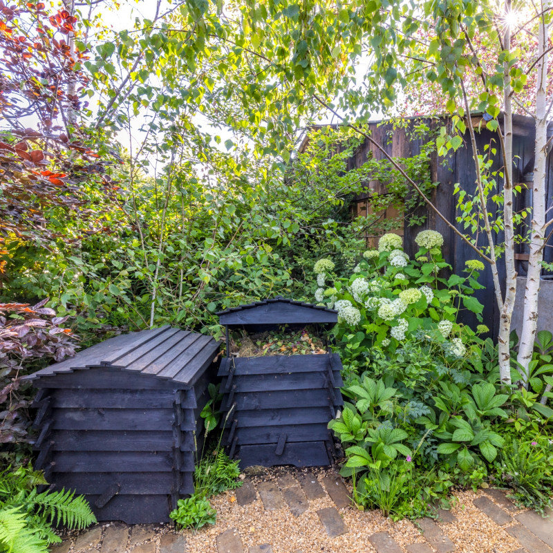 Ogród Money Saving Garden z Hampton Court Palace Garden Festival 2024