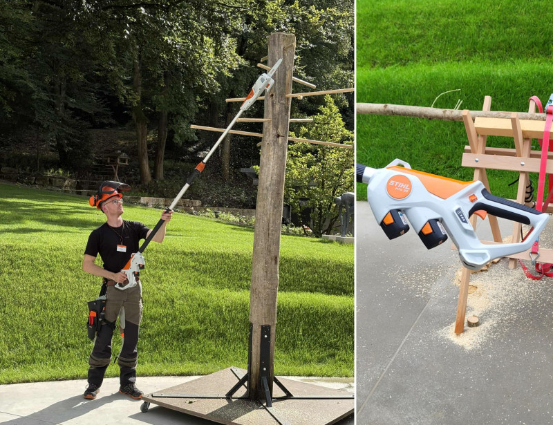 Wysoko, bezpiecznie i precyzyjnie - STIHL HTA 30