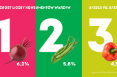 Konsumpcja warzyw w sierpniu 2025

