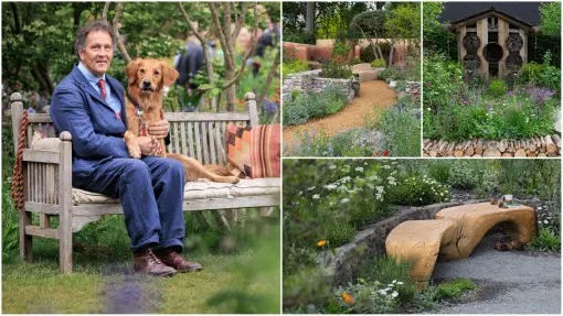 Trendy z Chelsea Flower Show 2025, projekt ogrodu "Dog Garden" i roślina roku 2025