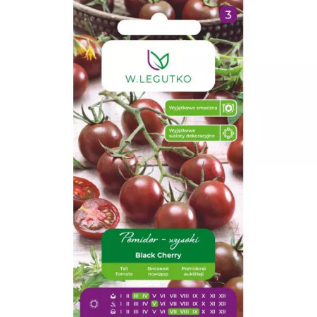 Nasiona pomidora Black Cherry