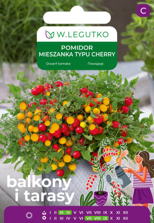Nasiona pomidora Mieszanka typu cherry