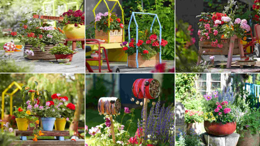 Kreatywne projekty DIY: pelargonie w ogrodach inspirowanych naturą