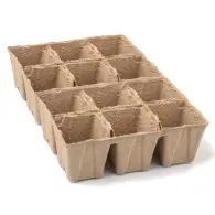 Doniczki uprawowe z wł&oacute;kna kokosowego &ndash; 20x15x5 cm &ndash; 3 szt.