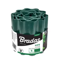 Obrzeże faliste trawnikowe zielone &ndash; 20 cm x  9 m