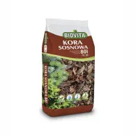 Kora Sosnowa,mielona 10-30mm &ndash; paleta 45 x80 litr&oacute;w Biovita