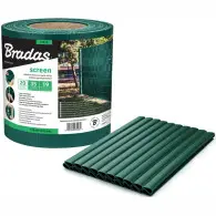 Taśma Ogrodzeniowa &ndash; Zielona 19cm x 35m Bradas